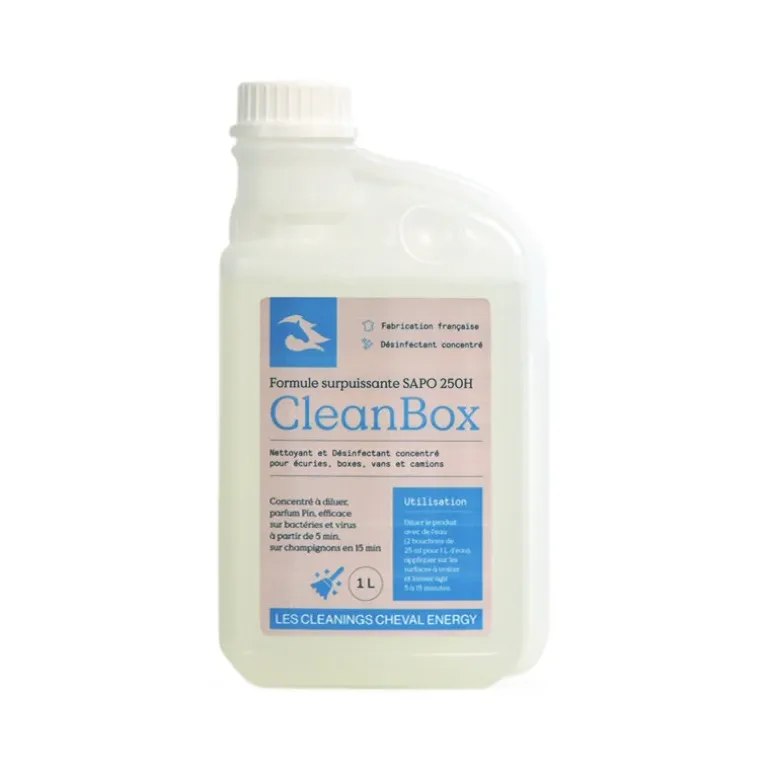 Cheval Energy CleanBox Nettoyant Désinfectant Concentré