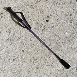 Cheval Energy Cravache Tressée - Noir / Rose