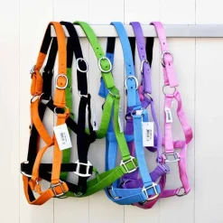 Cheval Energy Licol en Nylon - Bleu Pastel