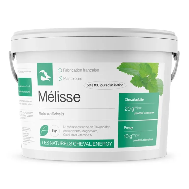 Cheval Energy Mélisse Feuilles