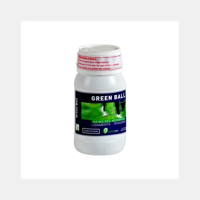 Greenpex Green Ball Gel Chauffant Cheval