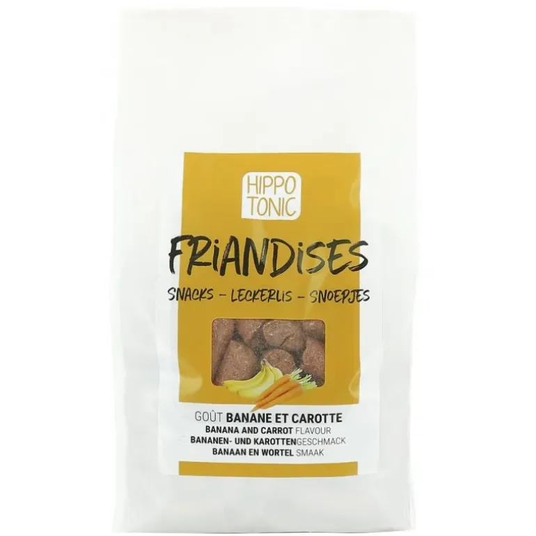 Hippotonic Friandises pour Chevaux Banane/Carotte