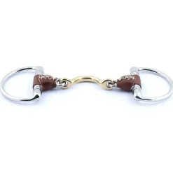 Jump'In Mors à Olives Double Brisure avec Passage de Langue Recouvert de Cuir