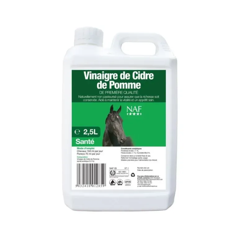NAF Vinaigre de Cidre pour Chevaux