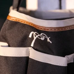 PÉNÉLOPE - Sac de Pansage Groom - Noir/Crème