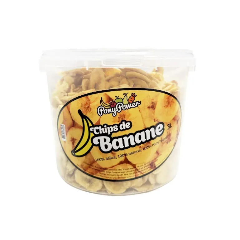 Pony Power Friandises Chips de Banane