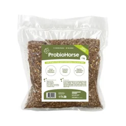 ProbioHorse - Pré et Probiotiques Cheval, Marc de Pomme fermenté, Orge germée et Pulpe de Betterave